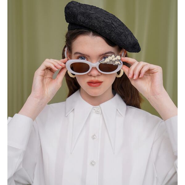 【4color】スワローカラーブラウス C0039