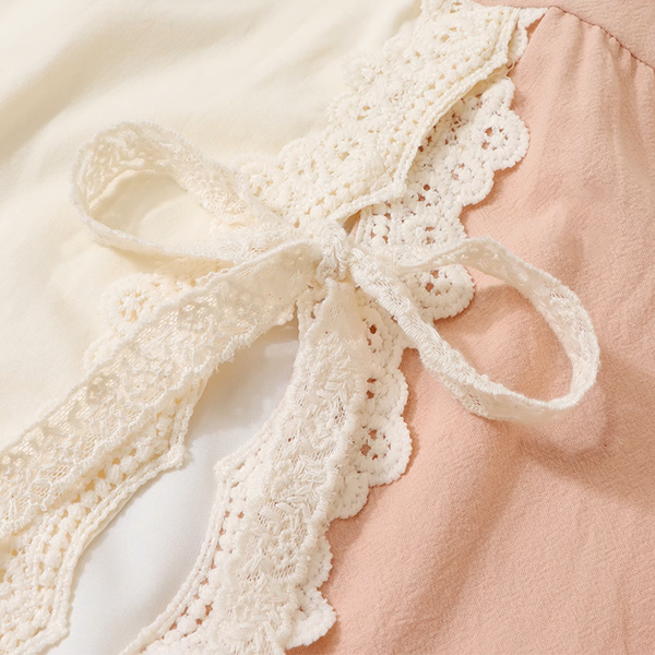 切り替えデザインレース＆フラワー刺繍ティアードスカート《Z00908》