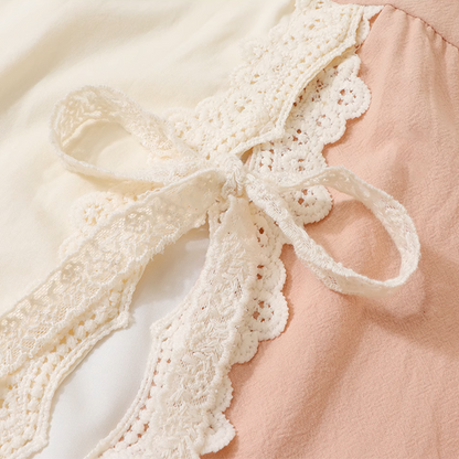 切り替えデザインレース＆フラワー刺繍ティアードスカート《Z00908》