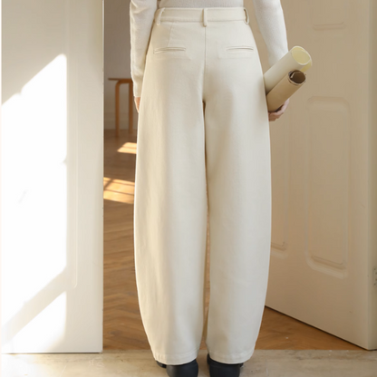 【3color】ハイウエストワイドシミターパンツ Z00890