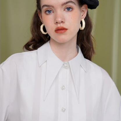 【4color】スワローカラーブラウス C0039