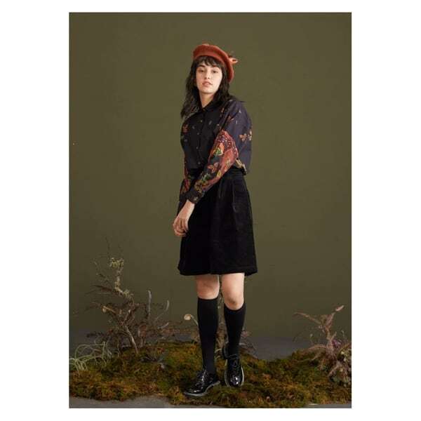 ナイトフォレストシャツブラウス C0074