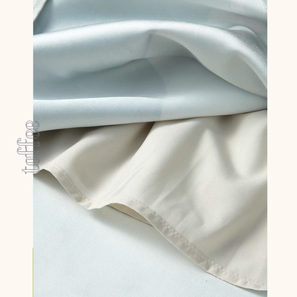 ミルクを飲む子犬プリントのノースリーブワンピース《Z00964》