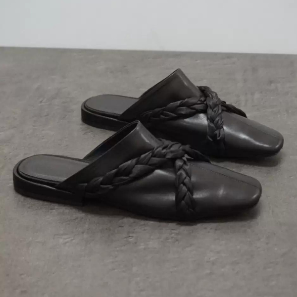 クロスバンドフラットミュール X-018