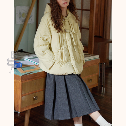 ミモレ丈ウールプリーツスカート　Z00563