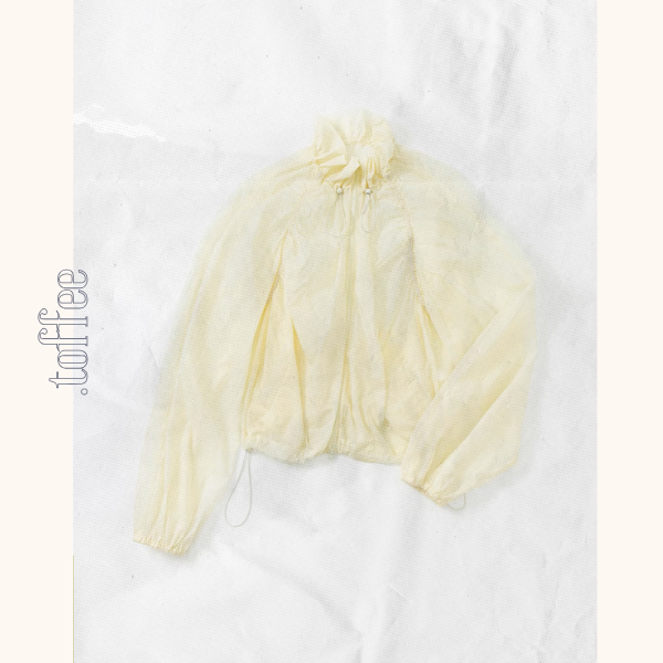 【5color】フルジップアップハイネックシアージャケット《Z00953》