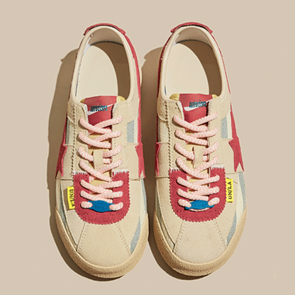 【2color】スウェードスタースニーカー X-118