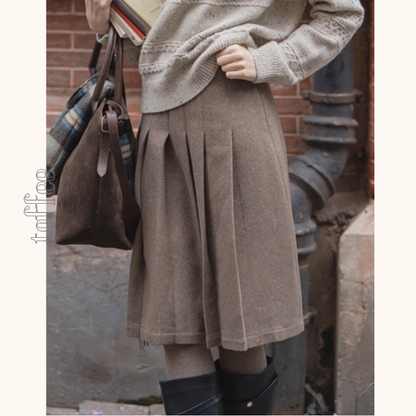 【2color】静寂に揺れるプリーツの余韻《Z01172》