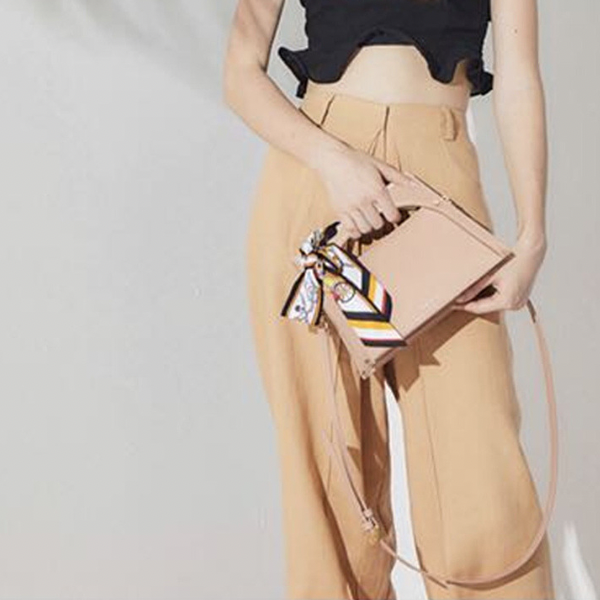 【2color】ボックス型ハンドバッグ X-296