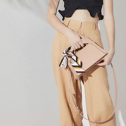 【2color】ボックス型ハンドバッグ X-296