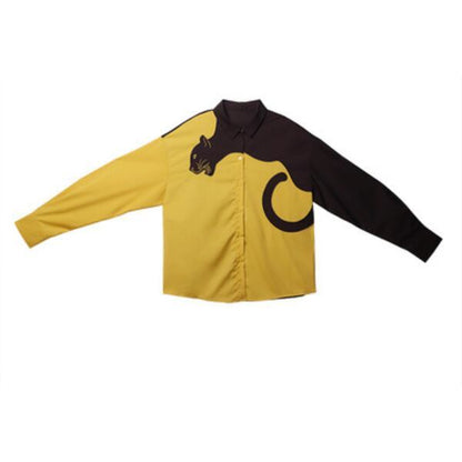 レオパード刺繍ブラウス C0046