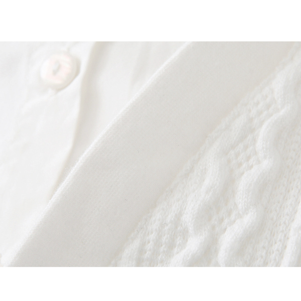 【２color】フェイクツーピースレイヤード調シャツ　AU-201