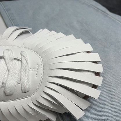 タッセルステッチカジュアルシューズ X-273