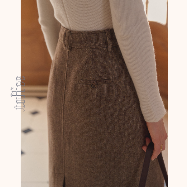 秋灯の街とクラシックツイードセット《Z01166》