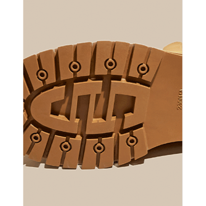 【3color】ラウンドトゥ厚底チェルシーブーツ X-521