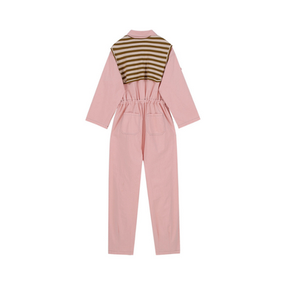 ショール付きジャンプスーツ X-107