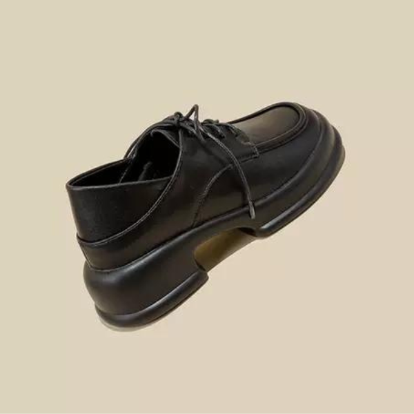 ミドルヒールレースアップシューズ w-055