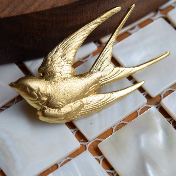 つばめブローチ X-093