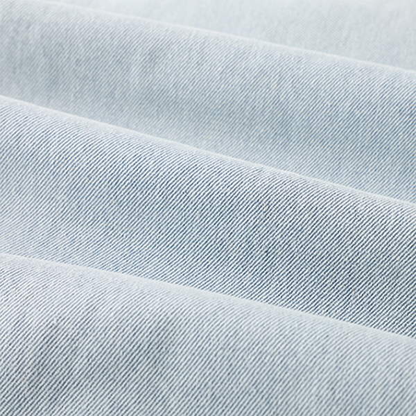 リボン付きワイドデニムパンツ　Z00398