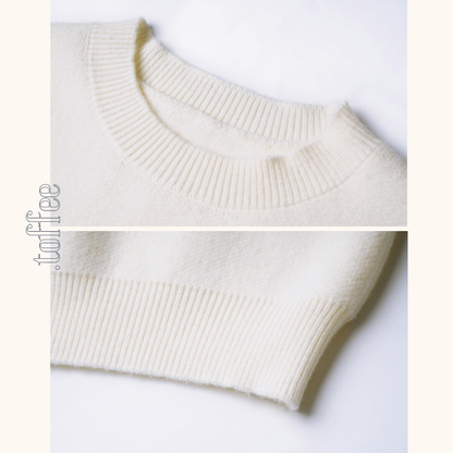 《色彩のたてがみを風に揺らして》ポニー刺繍セーター《Z01147》