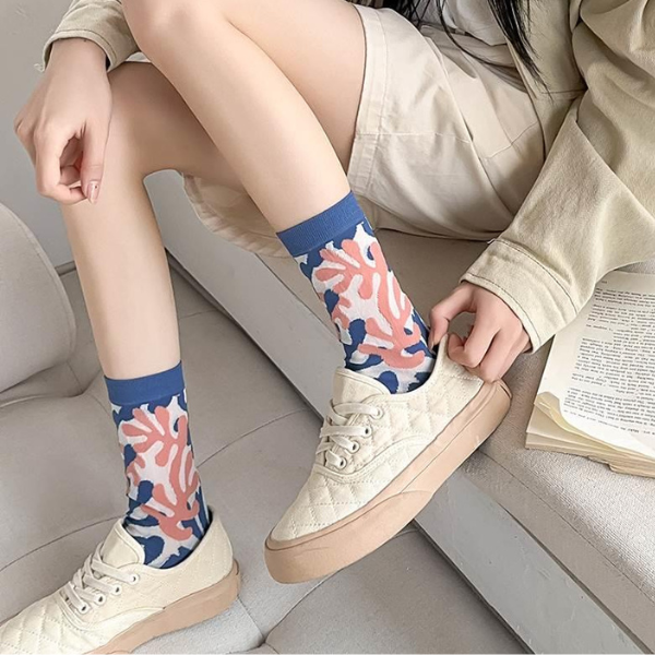 マリンテイストソックス4足セット Z00125