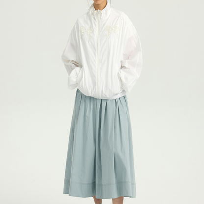 リボンモチーフの中空ジャケット　Z00354