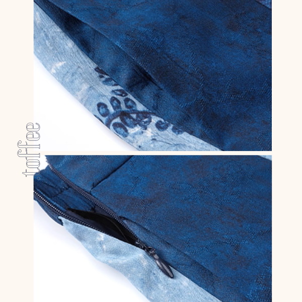 レトロプリント切替フレアスカート《Z01103》