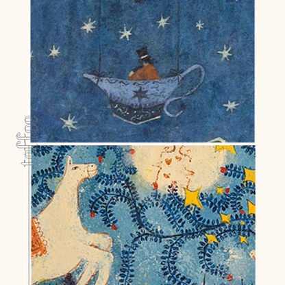 レトロプリント切替フレアスカート《Z01103》