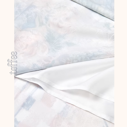 深海の花の泡ホルターネックワンピース《Z00967》