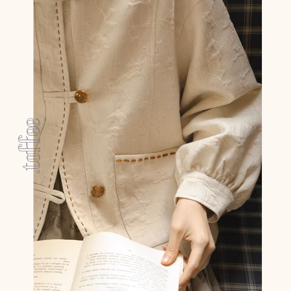 ステッチが奏でる温もりジャケット《Z01140》