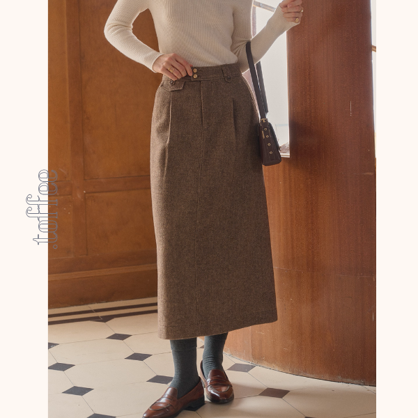 秋灯の街とクラシックツイードセット《Z01166》