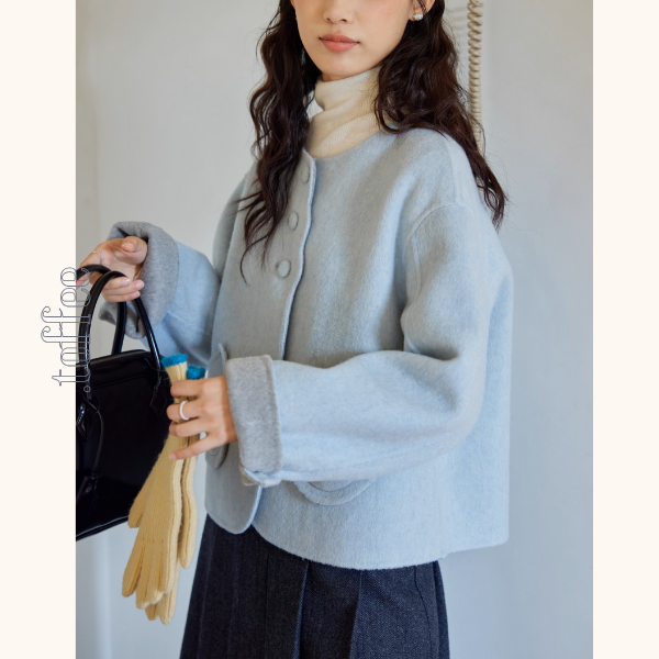 月影のまどろみショートコート《Z01141》