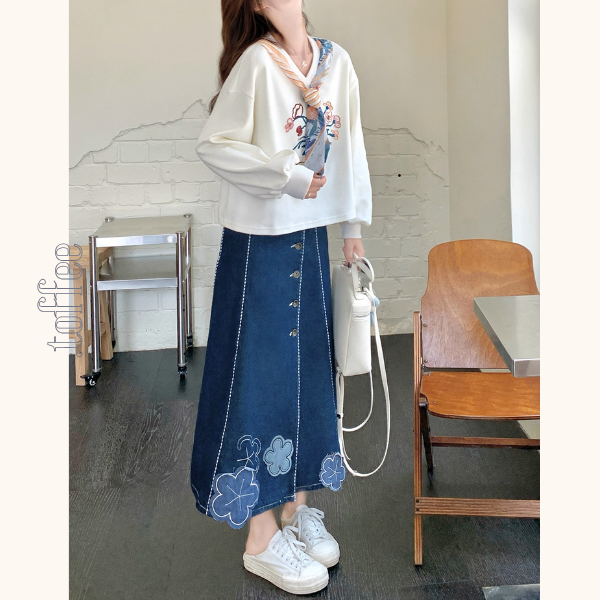 花咲く午後の散歩道セットアップ《Z01155》