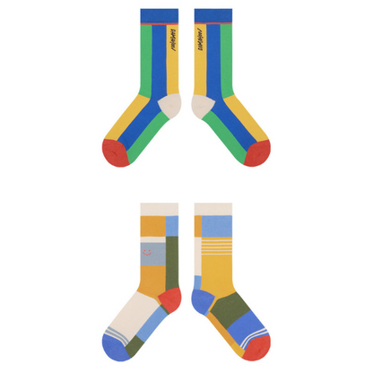 ポップアートソックス6Pセット X-332