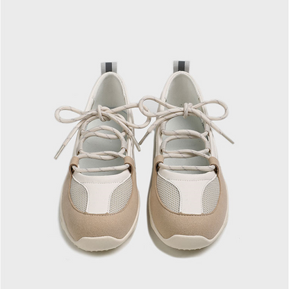 【3color】メッシュフラットソールシューズ