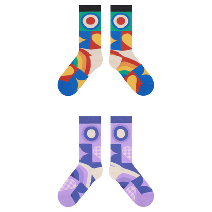 ポップアートソックス6Pセット X-332
