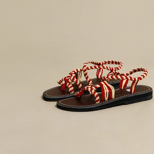 ローマンサマーフラットサンダル Z00210