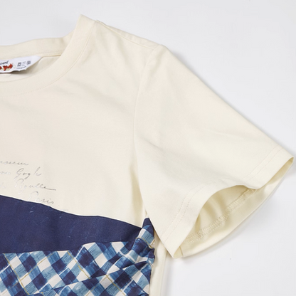 ゴッホと歩くアートTシャツ《Z01059》