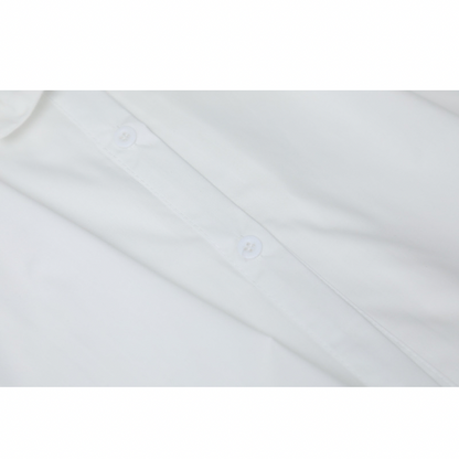 【3color】フロントリボンデザインルーズシャツ Z00049