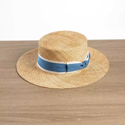 【10color】リボンカンカン帽 X1-006