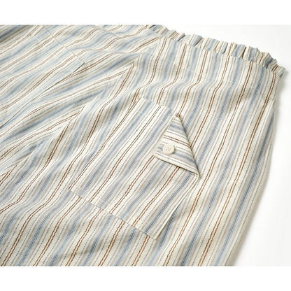 ストライプストレートパンツ Z00383