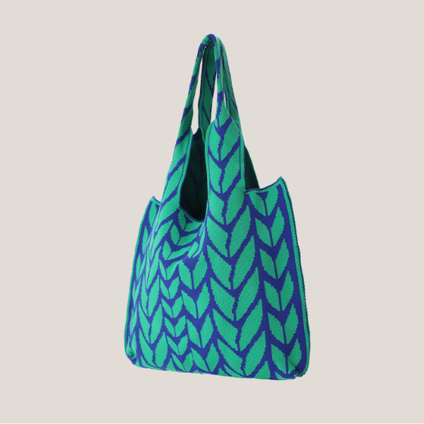 【3color】ボタニカルショルダートートバッグ Z00004