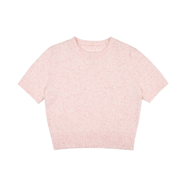 【2color】フラワー刺繍入りリブ編みセットアップカーディガン《Z00831》