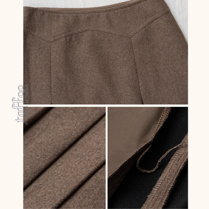 【2color】静寂に揺れるプリーツの余韻《Z01172》