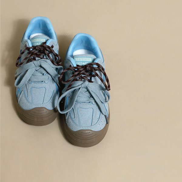 【4color】カラフルレースアップスニーカー Z00209