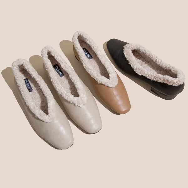 【３color】インナーボアローヒールパンプス w-129