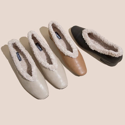 【３color】インナーボアローヒールパンプス w-129