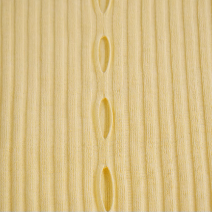 【2color】カットアウトスリムニットトップ《Z01009》