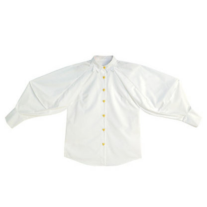 【２color】フォックスボタンシャツ w-033