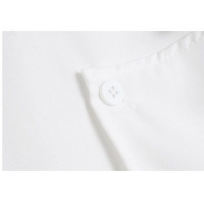 【2color】ラペルプリーツシャツ X-350